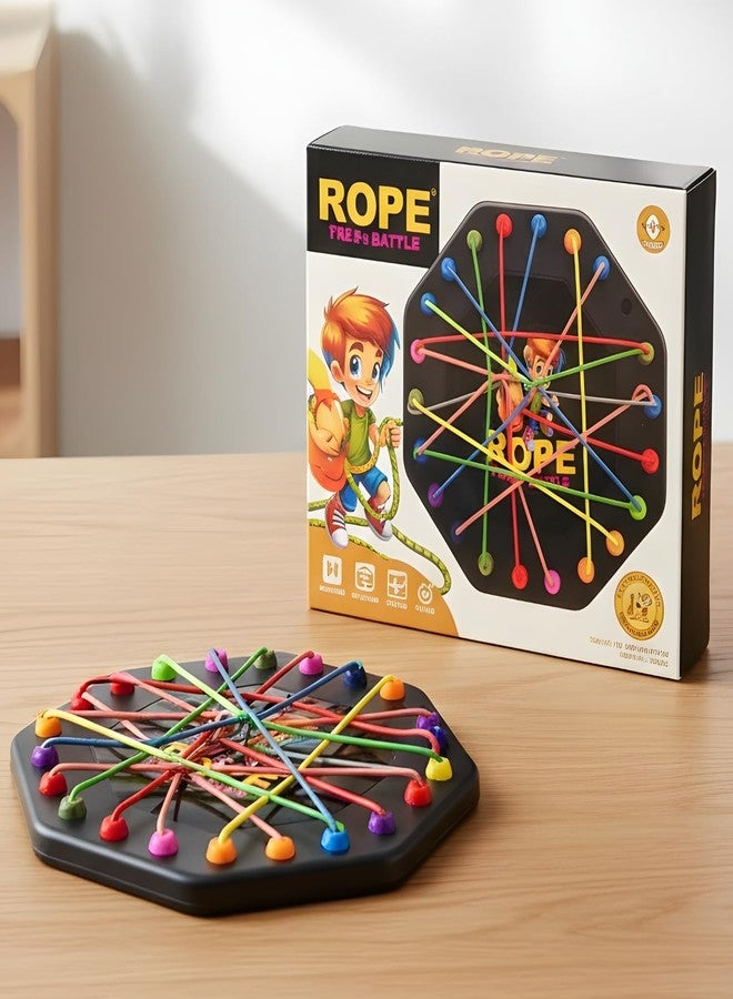 كيدز ماندي لعبة ألغاز حبل ماندي للأطفال | لعبة فك تشابك ممتعة للأطفال الصغار | تنمي المهارات الحركية الدقيقة والتعلم الإدراكي | هدية تعليمية تفاعلية - Image 1